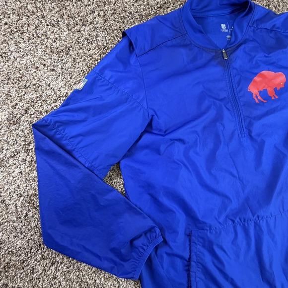 NIKE Storm-Fit On Field Buffalo Bills Long Sleeve 1/4 Zip Pullover Men's Large - Picture 6 of 10
